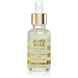 James Read Gradual Tan H2O Tan Drops samoopalovací kapky na obličej odstín Light/Medium 30 ml
