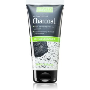 Beauty Formulas Charcoal čisticí gel s aktivním uhlím pro mastnou a problematickou pleť 150 ml