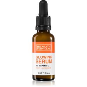 Beauty Formulas Glowing 2% Vitamin C rozjasňující pleťové sérum 30 ml