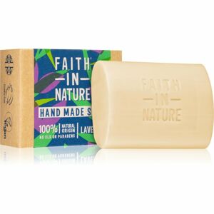 Faith In Nature Hand Made Soap Lavender přírodní tuhé mýdlo s vůní levandule 100 g