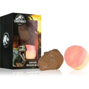 Corsair Jurassic World šumivá koule do koupele + hračka with dinosaur squirter 120 g