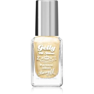 Barry M Gelly Hi Shine Platinum Jubilee lak na nehty odstín Crown 10 ml