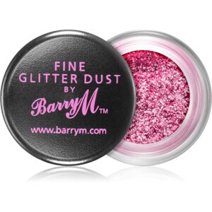 Barry M Fine Glitter Dust třpytivé oční stíny odstín Crimson Pink 10 g