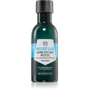 The Body Shop Maca Root & Aloe Calming Post-Shave Water Gel gel po holení se zklidňujícím účinkem 160 ml