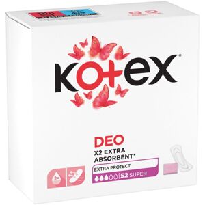 Kotex Super Deo slipové vložky 52 ks