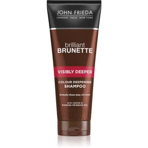 John Frieda Brilliant Brunette Visibly Deeper rozjasňující šampon pro hnědé odstíny vlasů 250 ml