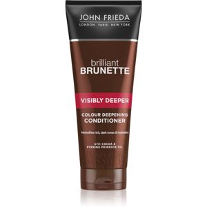 John Frieda Brilliant Brunette Visibly Deeper hydratační kondicionér na ochranu barvy pro tmavé vlasy 250 ml