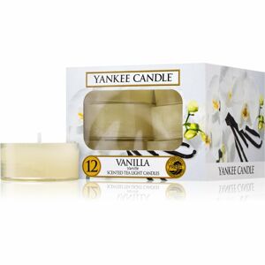 Yankee Candle Vanilla čajová svíčka 12x9,8 g