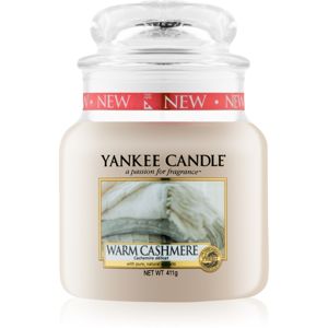 Yankee Candle Warm Cashmere vonná svíčka Classic velká 411 g
