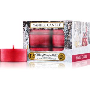 Yankee Candle Christmas Magic čajová svíčka 12x9,8 g
