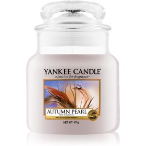 Yankee Candle Autumn Pearl vonná svíčka Classic střední 411 g