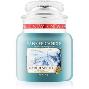 Yankee Candle Icy Blue Spruce vonná svíčka Classic střední 411 g