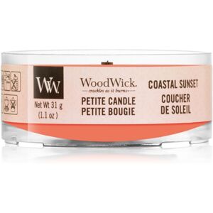 Woodwick Coastal Sunset votivní svíčka s dřevěným knotem 31 g