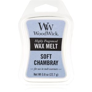 Woodwick Soft Chambray vosk do aromalampy 22.7 g
