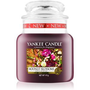 Yankee Candle Moonlit Blossoms vonná svíčka Classic střední 411 g