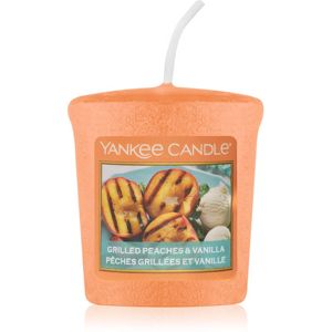 Yankee Candle Grilled Peaches & Vanilla votivní svíčka 49 g