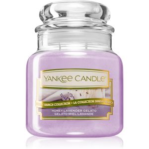 Yankee Candle Honey Lavender Gelato vonná svíčka Classic malá 104 g