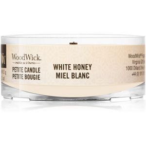 Woodwick White Honey votivní svíčka s dřevěným knotem 31 g
