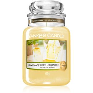 Yankee Candle Homemade Herb Lemonade vonná svíčka Classic střední 623 g