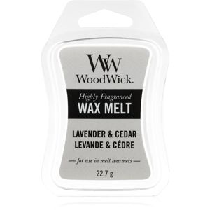 Woodwick Lavender & Cedar vosk do aromalampy 22,7 g