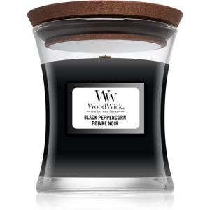 Woodwick Black Peppercorn vonná svíčka s dřevěným knotem 85 g
