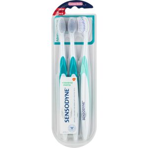 Sensodyne Advanced Clean zubní kartáček extra soft pro citlivé zuby 3 ks