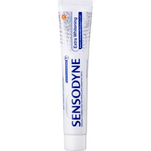 Sensodyne Extra Whitening bělicí zubní pasta s fluoridem pro citlivé zuby 75 ml
