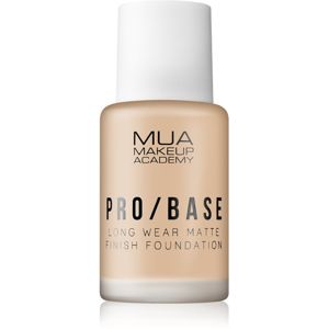 MUA Makeup Academy Pro/Base dlouhotrvající matující make-up odstín #150 30 ml