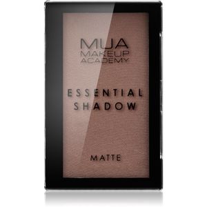 MUA Makeup Academy Essential matné oční stíny odstín Pecan 2,4 g