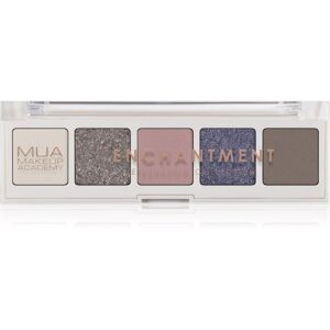 MUA Makeup Academy Professional 5 Shade Palette paletka očních stínů odstín Enchantment 3,8 g