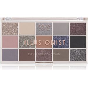 MUA Makeup Academy Professional 15 Shade Palette paletka očních stínů odstín Illusionist 12 g