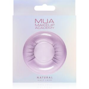 MUA Makeup Academy Half Lash Natural umělé řasy 2 ks