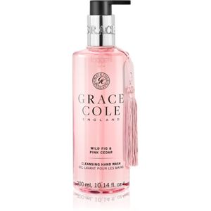 Grace Cole Wild Fig & Pink Cedar jemné tekuté mýdlo na ruce 300 ml