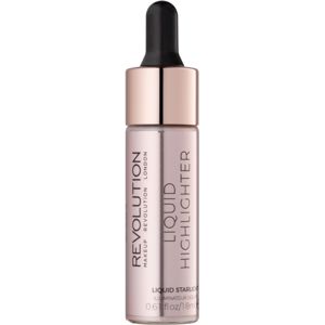 Makeup Revolution Liquid Highlighter tekutý rozjasňovač odstín Liquid Starlight 18 ml