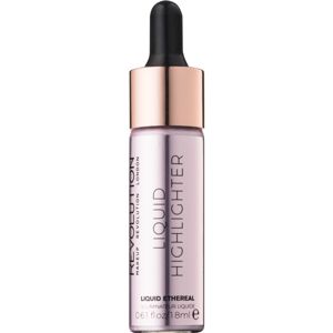 Makeup Revolution Liquid Highlighter tekutý rozjasňovač odstín Liquid Ethereal 18 ml