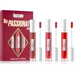 Makeup Obsession Be Passionate About sada na rty odstín Sweetest Dream, Disorderly Devoted, Everlasting 3 x 5 ml