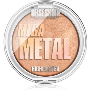 Makeup Obsession Mega Destiny rozjasňovač odstín Metal