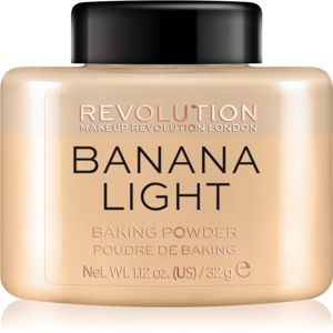 Makeup Revolution Baking Powder sypký pudr odstín Banana Light 32 g