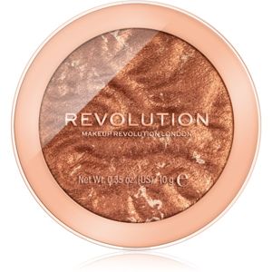 Makeup Revolution Reloaded rozjasňovač odstín TimeTo Shine 10 g