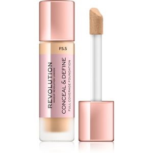 Makeup Revolution Conceal & Define krycí make-up odstín F5.5 23 ml
