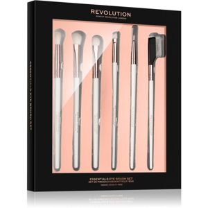 Makeup Revolution Essentials eye brush set sada štětců (na oči) pro ženy
