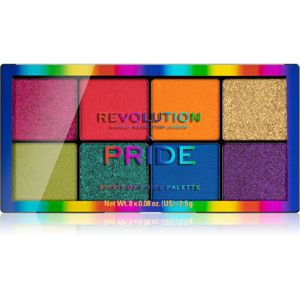 Makeup Revolution Pride paleta očních stínů 8 barev 20 g