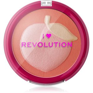 I Heart Revolution Fruity Peach kompaktní tvářenka odstín Peach 9.2 g