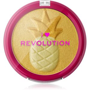 I Heart Revolution Fruity kompaktní pudrový rozjasňovač odstín Pineapple 9,15 g