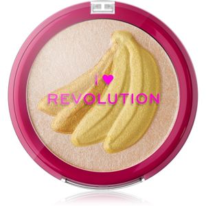 I Heart Revolution Fruity kompaktní pudrový rozjasňovač odstín Banana 9,15 g