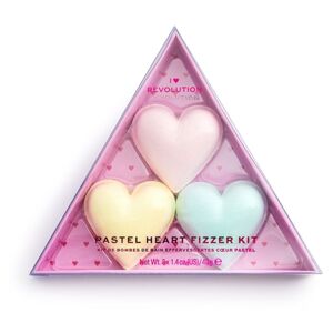 I Heart Revolution Fizzer Kit Pastel Heart sada (do koupele) pro ženy