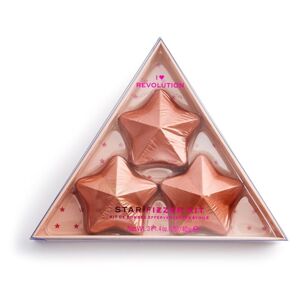 I Heart Revolution Fizzer Kit Star barevné šumivé tablety do koupele 120 g