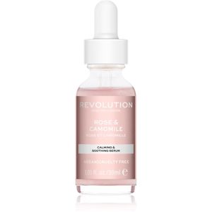Revolution Skincare Rose & Camomile zklidňující pleťové sérum 30 ml