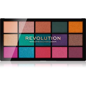 Makeup Revolution Reloaded paleta očních stínů odstín Jewelled 15 x 1,1 g