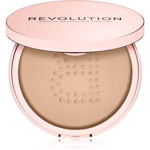 Makeup Revolution Conceal & Fix transparentní sypký pudr voděodolný odstín Medium Pink 13 g